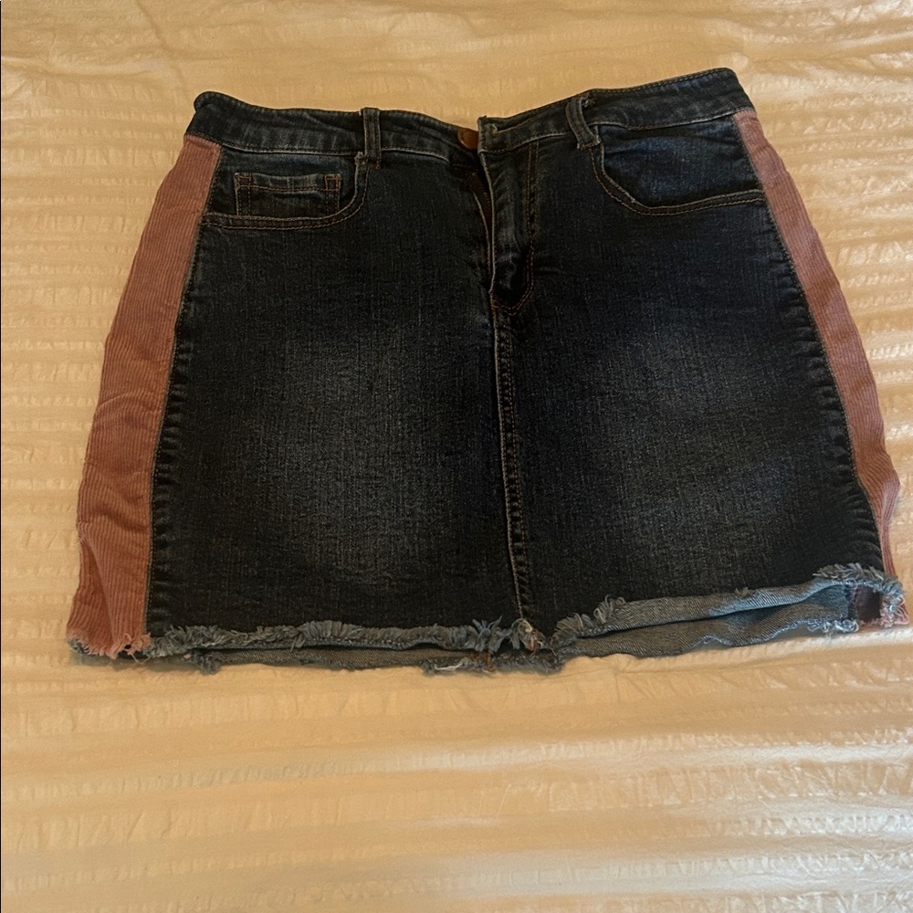Black Label Denim and Pink Women's Pencil Skirt